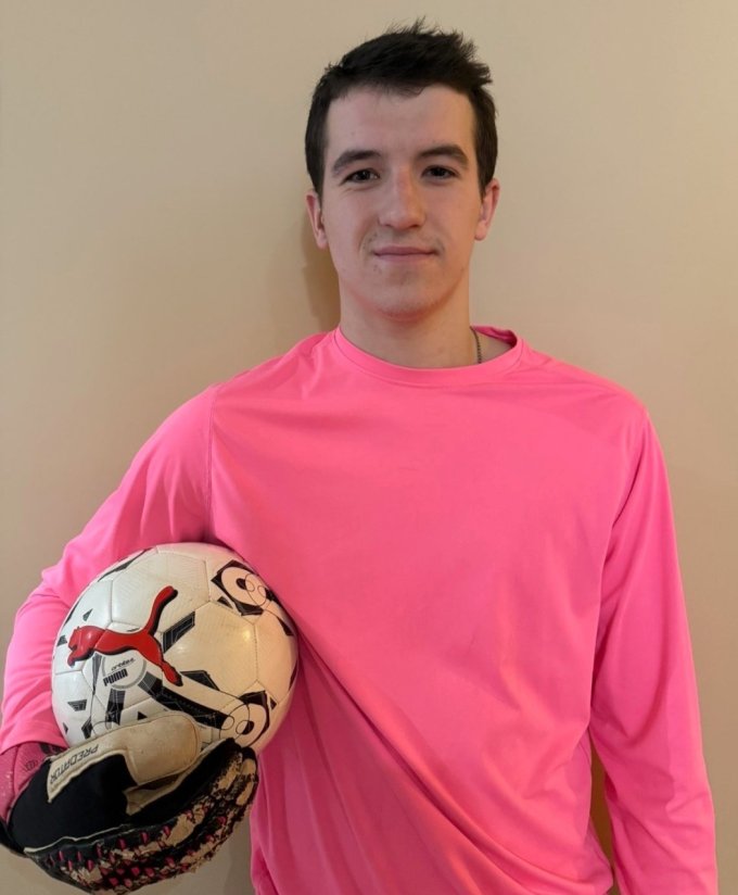 Ethan Feehan Morell Senior Male Athlete of the Month for November. 