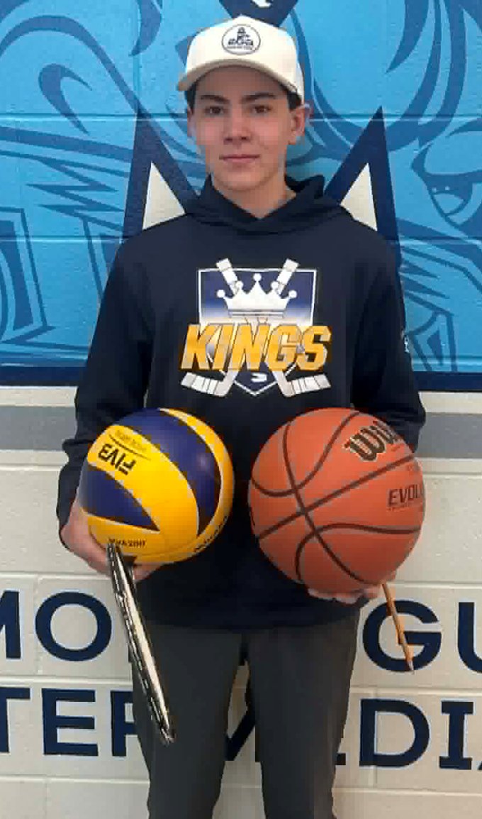 JP Johnston has been a key factor in the success of Montague Intermediate sports