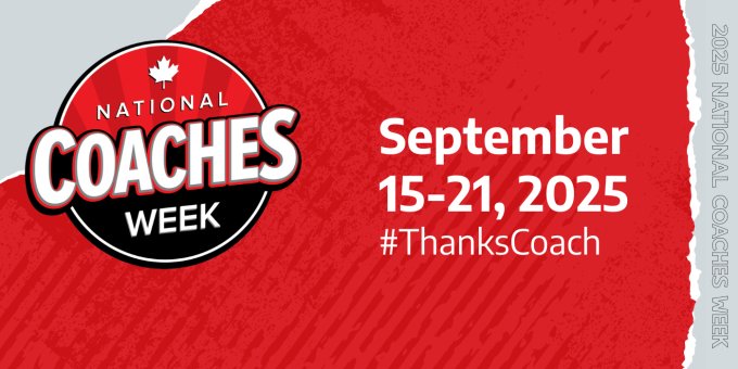 National Coaches Week Sept 15-21, 2025